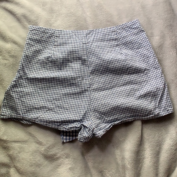Gingham Skort - Picture 2 of 4